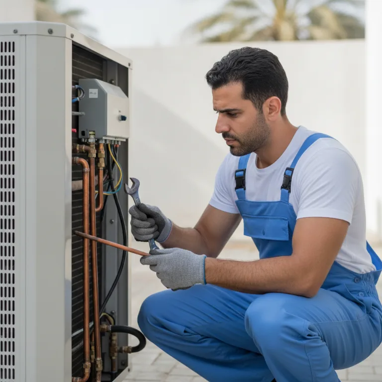Heat Pump Repair service in Musaffah
